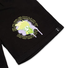Somewhat Human Spray Paint Shorts